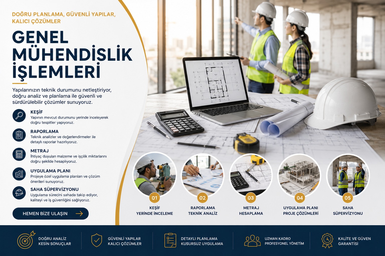 Genel mühendislik işlemleri